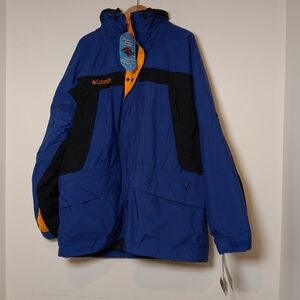 NWat Vintage Columbia  Sportswear Storm Chaser II Parka Sz XL Omni-Tech